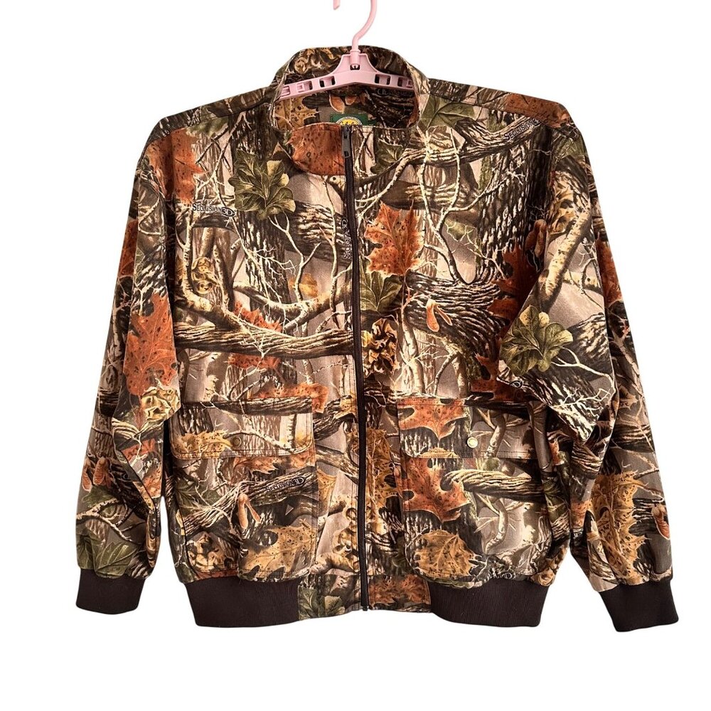 Cabela's 2XL Seclusion 3D Camouflage Jacket Outdoor Hunting Camping Hiking Gear